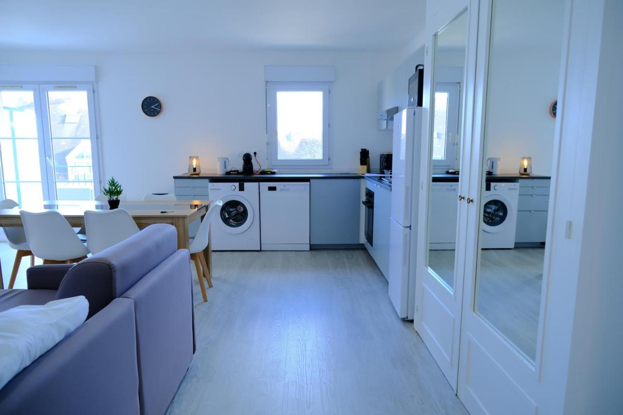 Calypso- Grand T3 70 M2 - Arrivee Autonome - Parking Prive Gratuit Apartman Melun Kültér fotó
